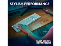 Logitech G915 X Lightspeed Trådlös Gamingtangentbord (vit) Gamingtangentbord