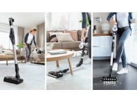 Bosch Unlimited 7 Uppladdningsbar dammsugare (vit) Skaftdammsugare