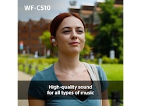 Sony WF-C510  trådlösa hörlurar, In-ear med mikrofon (svart) In-ear hörlurar