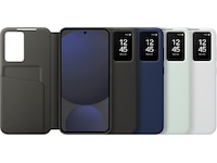 Samsung Galaxy S24 FE Smart View plånboksfodral (svart) Mobilskal