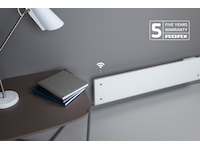 Adax Clea L WiFi Glas Panelelement 1000W (vit) Panelelement