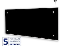 Adax Clea WiFi Glas Panelelement 1000W (svart) Panelelement