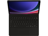 Samsung Galaxy Tab S10 Lite/FE och S9/FE tangentbordfodral (svart) Tangentbord och pennor