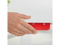 Leitz Ergo Cosy Justerbart PC-bord med skiva (vit) Laptopstativ