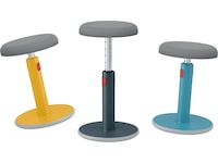 Leitz Ergo Cosy Active Sit Stand Balance Stol (grå) Kontorsstolar