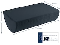 Leitz Ergo Cosy Fotstöd (grå) Fotpall