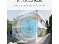 Reolink E1 Outdoor WiFi övervakningskamera utomhus Övervakningskamera