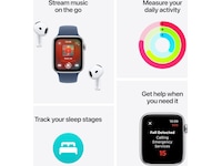 Apple Watch SE 44mm GPS + LTE Aluminium (stjärnglans) Smartwatches
