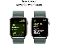 Apple Watch SE 44mm GPS + LTE Aluminium (stjärnglans) Smartwatches