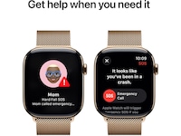 Apple Watch Series 10 46mm GPS + LTE Titan (guld) Smartwatches