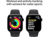 Apple Watch Series 10 GPS 42mm Aluminium (gagatsvart) Smartwatches