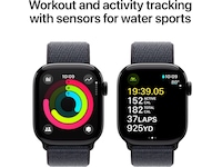 Apple Watch Series 10 GPS + LTE 42mm Aluminium (gagatsvart) Smartwatches