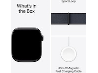 Apple Watch Series 10 GPS + LTE 42mm Aluminium (gagatsvart) Smartwatches