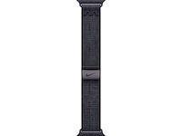 Apple Watch 46mm Nike Sport Loop (black/blue) Armband