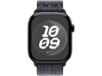 Apple Watch 46mm Nike Sport Loop (black/blue) Armband