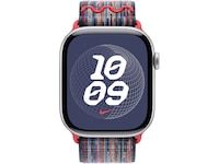 Apple Watch 46mm Nike Sport Loop (blue/red) Armband