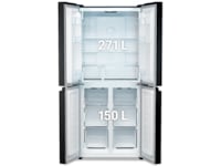 Avant MDR79DI1 Side-by-Side kyl- och frysskåp (svart) Side-by-side kylskåp