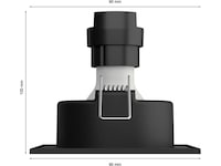 Philips Hue Centura infälld spotlight S (aluminium) Taklampa