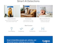 TP-Link Tapo C220 inomhus övervakningskamera Övervakningskamera