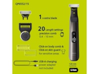 Philips OneBlade Pro QP6552/15 Face & Body Rakapparat