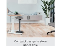 Leitz Ergo Active Balansstol med komfortsits, justerbar höjd 57-82 cm Kontorsstolar