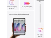 iPad mini (2024) 128GB 5G (blå) Surfplattor