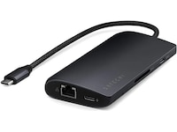 Satechi Multiport 8K Docking (midnight) Dockningsstation och USB-hub