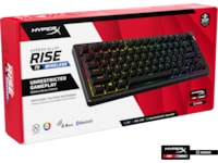 HyperX Alloy Rise 75 Trådlöst Gamingtangentbord (svart) Gamingtangentbord