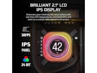 Corsair iCUE LINK TITAN 360 RX LCD AIO Kylare (svart) CPU - Vattenkylning