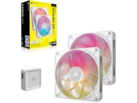 Corsair iCUE LINK RX140 RGB MAX Fläkt 2pk (vit) Fläkt