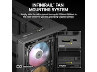 Corsair FRAME 4000D ARGB Mid-Tower (svart) Midi tower