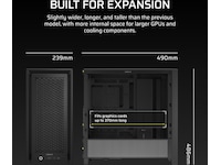 Corsair FRAME 4000D Mid-Tower (svart) Midi tower