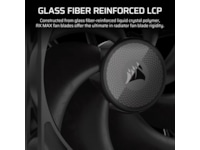 Corsair iCUE LINK RX140 MAX Fläkt (svart) Fläkt