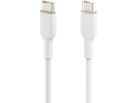 Belkin USB-C kabel 2m (vit) USB-kablar