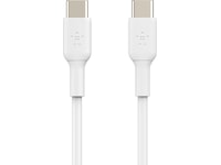 Belkin USB-C kabel 2m (vit) USB-kablar