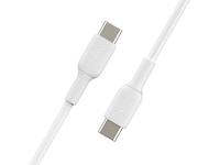 Belkin USB-C kabel 2m (vit) USB-kablar