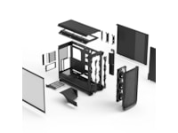 Fractal Meshify 3 XL RGB TG Light Tint Mid Tower (svart) Midi tower