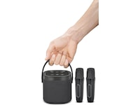Andersson KEM-D3000 Bärbar karaokehögtalare med 2 mikrofoner Trådlös / Bluetooth högtalare