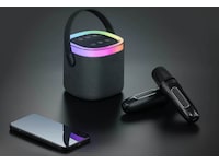 Andersson KEM-D3000 Bärbar karaokehögtalare med 2 mikrofoner Trådlös / Bluetooth högtalare