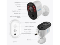 Reolink Home Hub med 2x B310 övervakningskamera Övervakningskamera