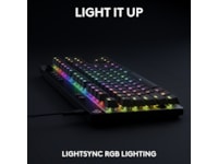 Logitech G Pro X TKL Rapid gamingtangentbord (svart) Gamingtangentbord