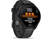 Garmin Forerunner 165 Music 43mm GPS (svart/skiffergrå) Smartwatches