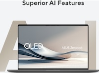 Asus Zenbook A14 UX3407QA 14" WUXGA OLED (grey) Datorer - Bärbara / laptop