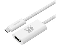 4smarts USB-C till HDMI adapter 15cm (vit) Kabel adapter och övergångar