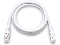 Nätverkskabel CAT6e 0,5m (vit) Nätverkskablar