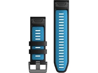 Garmin QuickFit Silikonrem 26mm (svart/blå) Armband