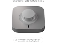 Oura Ring 4 Trådlös laddare str. 15 Smart ring