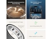 Oura Ring 4 Smart Ring str. 8 (stealth) Smart ring