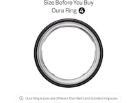 Oura Ring 4 Smart Ring str. 12 (svart) Smart ring