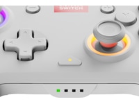 PDP Afterglow Wave Nintendo Switch kontroller (vit) Tillbehör till spelkonsoler